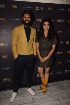 Vijay Devarakonda with Rashmika Mandanna