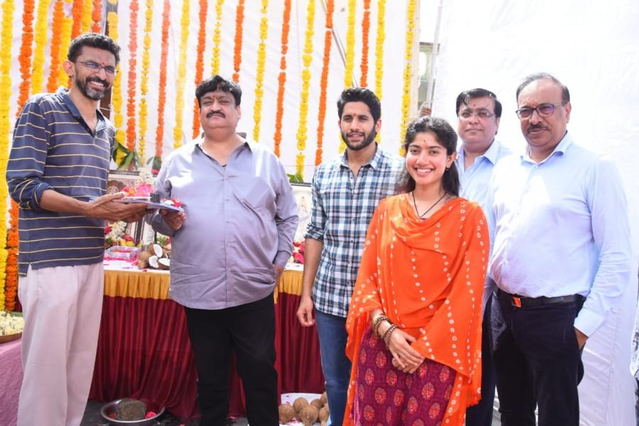 Sekhar Kammula with Sai Pallavi and Naga Chaitanya Naga chaitanya. sai pallavi,naga chaitanya next film,sai pallavi next movie,sekhar kammula