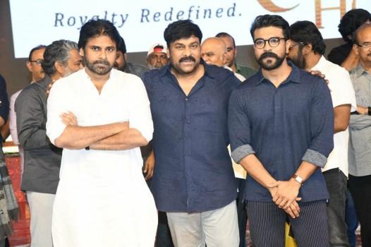 Pawan Kalyan, Chiranjeevi and Ram Charan