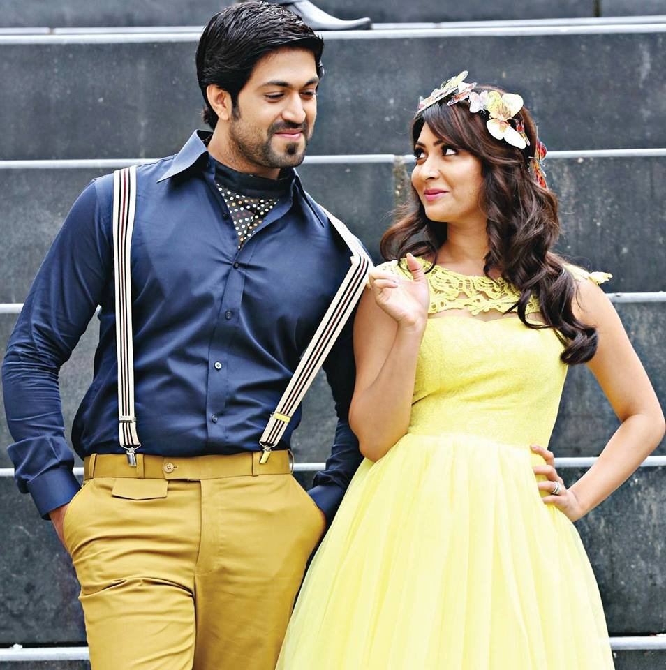 Yash and Radhika Pandit Yash,radhika pandit,sooryavamsi,santhu straight forward,yash new pics,santhu straight forward photos