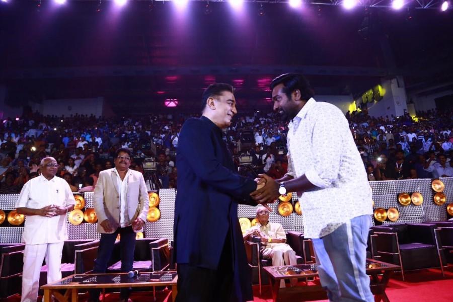 Vijay Sethupathi at Kamal Haasan's Ungal Naan Ungal naan,ungal naan pictures,kamal 60,kamal 60 photos,kamal haasan,kamal haasan 60 year event,rajinikanth