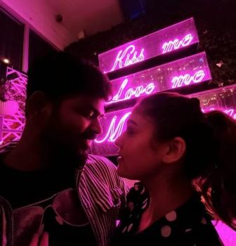 Nayanthara with her Beau Vignesh Shivan