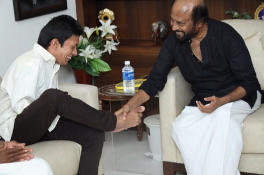 Rajinikanth with Pranav