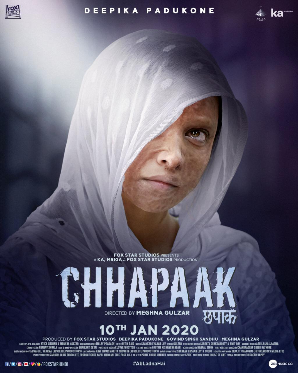 Deepika Padukone Returns With Chhapaak - Photos,Images,Gallery - 109710