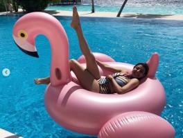 Kajal aggarwal,kajal aggarwal bikini,kajal aggarwal two piece bikini,kajal aggarwal hot in bikini,tamil actress bikini
