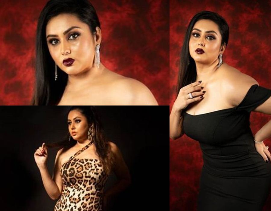 Black is Beautiful Namitha,namitha hot look,namitha hot pics,namitha hot photos,tamil actress hot