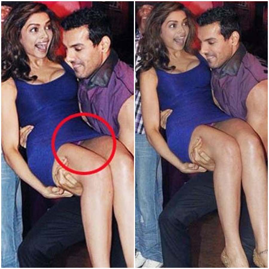 How Enthusiastic John Abraham ended up exposing Deepika Padukone's underwear  in public [Throwback] - Photos,Images,Gallery - 109913
