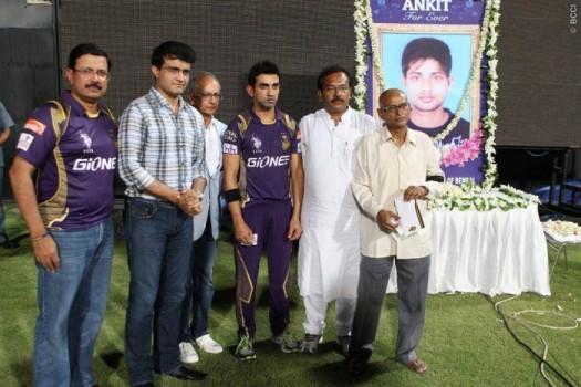 Gautam Gambhir and Sourav Ganguly Shows his respect for Ankit Keshri