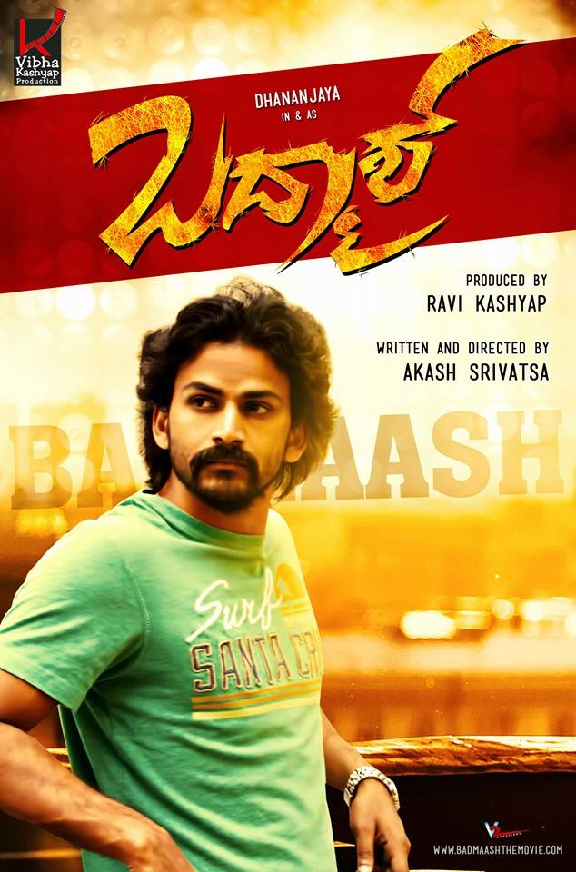 Badmaash,kannada movie Badmaash,Dhananjaya,Sanchita Shetty,Badmaash movie poster,Badmaash movie stills,Badmaash movie pics,Badmaash movie images,Badmaash movie photos