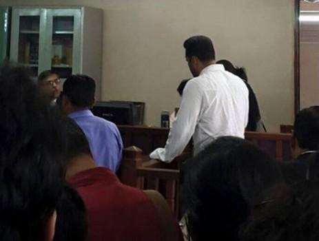 Salman Khan in the WitnessBox at a sessions Court
