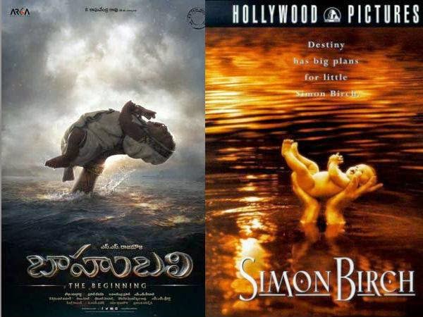 Bahubali Movie Poster Copied from Simon Birch Movie Movie Poster Copied from Hollywood Movie,Copycat Bollywood film posters,Poster Copied,Bollywood Movie Posters copied from Hollywood,movie poster copied,movie poster,Hollywood Movie poster copied,Hollywood poster copied