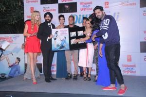 Dilliwali Zaalim Girlfriend,Divyendu Sharma,Jackie shroff,hard kaur,album launch,Jazzy B,Yo Yo Honey Singh,photos