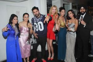 Dilliwali Zaalim Girlfriend,Divyendu Sharma,Jackie shroff,hard kaur,album launch,Jazzy B,Yo Yo Honey Singh,photos