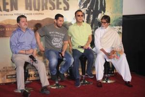 Broken Horses,vidhu vinod chopra,aamir khan,amitabh bachchan,hollywood,bollywood,trailer launch,photos