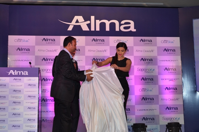 Gauahar Khan launches skin laser products Gauahar Khan,Gauahar Khan photos,Gauahar Khan launch event,Alma Lasers,skin laser products