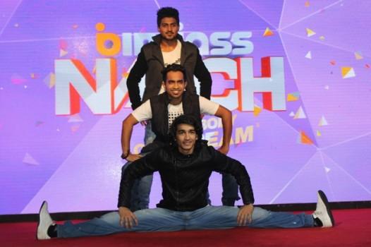 The journey of three young passionate youngsters - Shantanu Maheshwari, Macedon Dmello and Nimit Kotian - who decided to pursue their passion for dance - is launched by TV show 'Bindass Naach', a Disney ABCD franchise in Mumbai on 11 May 2015.