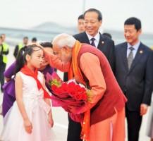 Narendra Modi,PM Narendra Modi begins his 3 Day China Tour,Narendra Modi in china,Narendra Modi reached china,Xi Jinping,Chinese President Xi Jinping,Prime Minister Narendra Modi,indian Prime Minister Narendra Modi,Indian Prime Minister Narendra Modi,PM N
