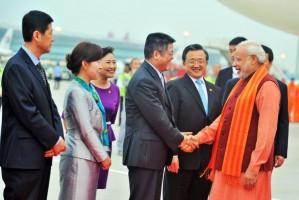 Narendra Modi,PM Narendra Modi begins his 3 Day China Tour,Narendra Modi in china,Narendra Modi reached china,Xi Jinping,Chinese President Xi Jinping,Prime Minister Narendra Modi,indian Prime Minister Narendra Modi,Indian Prime Minister Narendra Modi,PM N