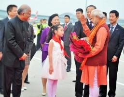 Narendra Modi,PM Narendra Modi begins his 3 Day China Tour,Narendra Modi in china,Narendra Modi reached china,Xi Jinping,Chinese President Xi Jinping,Prime Minister Narendra Modi,indian Prime Minister Narendra Modi,Indian Prime Minister Narendra Modi,PM N