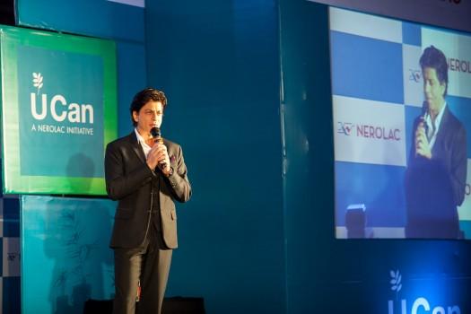Brand Ambassador Shah Rukh Khan at Kansai Nerolac's environmental-friendly initiative 'U Can' in Nepal