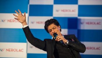 Shah Rukh Khan,nepal,kathmandu,promotional campaign,press meet,Nerolac Paints,photos