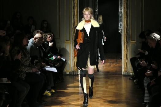 Paris Fashion Week 2015, Day 1: Danish designer Anne Sofie Madsen Creation as part of her Autumn/Winter 2015/2016 (REUTERS)