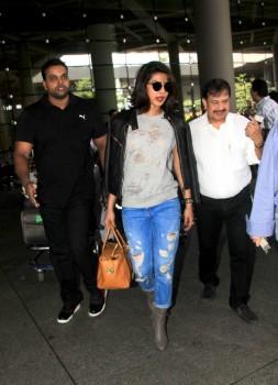 Priyanka Chopra snapped at International Airport