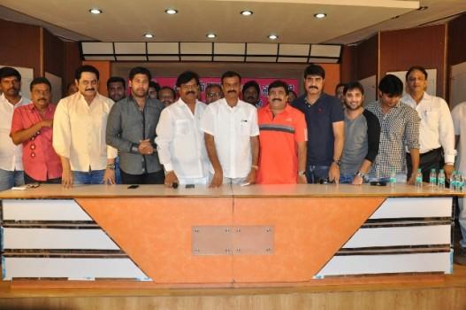 Telangana Cine Stars cricket match press meet
