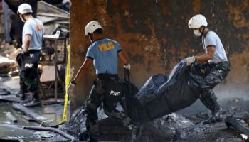 Factory Fire in the Manila,Factory Fire,fire accident,major fire accident,Philippine factory fire,factory fire,Philippine capital of Manila,footwear factory,fire accident pics,fire accident images,fire accident photos,fire accident stills