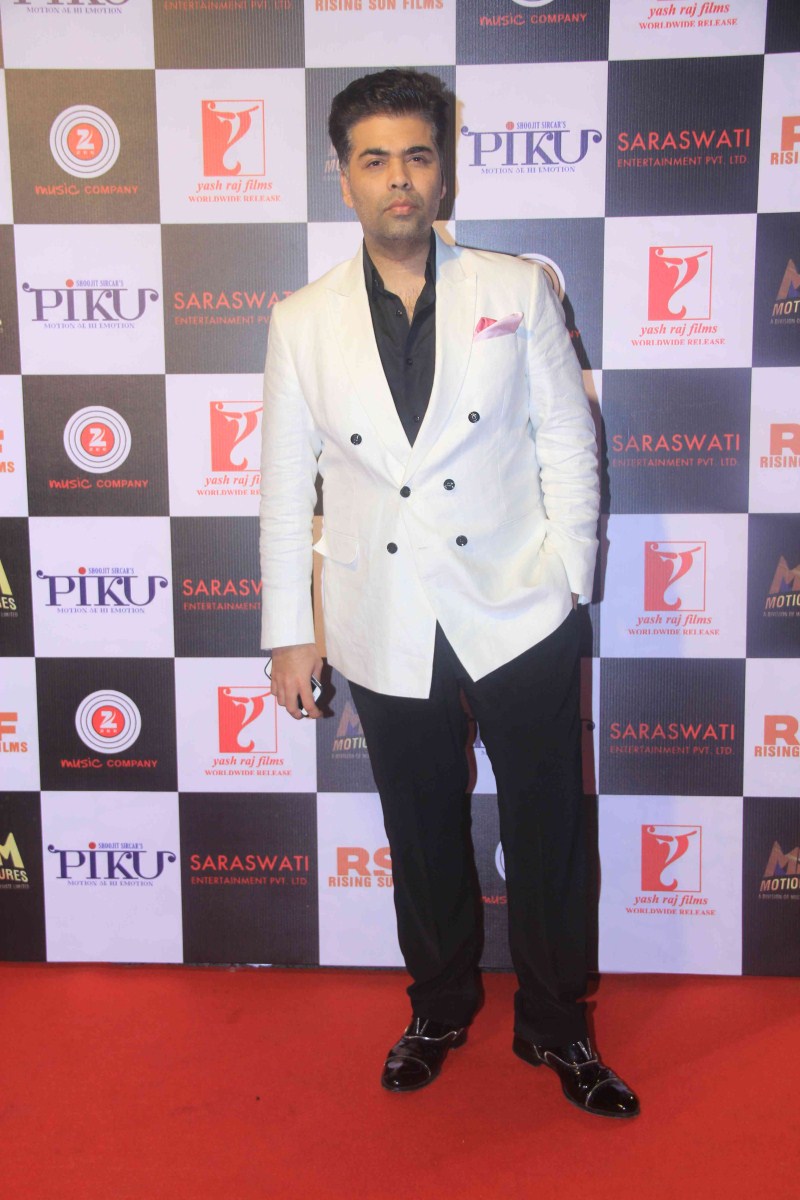 Karan Johar at Piku Success Party Piku Success Party,Piku Success Party pics,Piku Movie Success Party,Deepika Padukone,hot Deepika Padukone,Deepika Padukone hot pics,Amitabh Bachchan,Karan Johar,Piku Success Party images,Piku Success Party photos,Piku Success Party stills,Piku Movie Succe