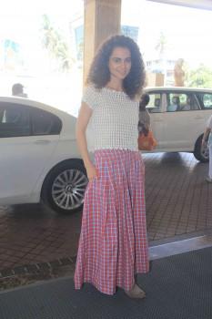 Kangana Ranaut in Mumbai