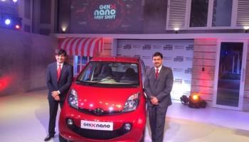 Tata Motors launches GenX Nano Car,GenX Nano Car,GenX Nano,nano car,Tata Motors,GenX Nano Easy Shift,Nano GenX AMT,Nano genX AMT price,nano genX AMT pics,nano genX AMT images,nano genX AMT photos,nano genX AMT stills