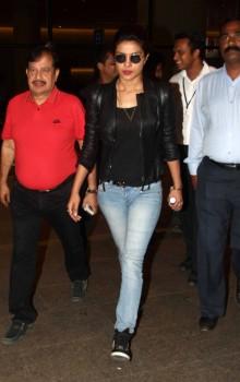 Priyanka Chopra spotted at International Airport