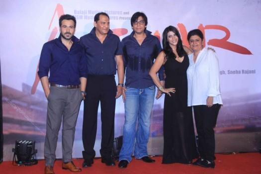 Mohammad Azharuddin, Emraan Hashmi and Ekta Kapoor