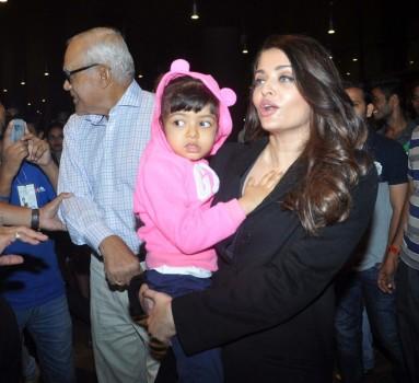 Aishwarya Rai returns from Cannes Film Festival