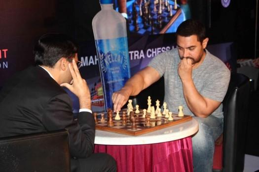 Aamir Khan and Vishwanathan Anand announce 3rd Edition of Maharashtra Chess League