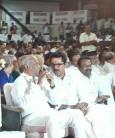Rajinikanth and Sarath Kumar at Jayalalitha Oath Ceremony
