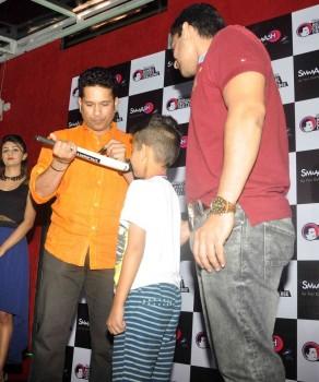 Sachin Tendulkar Felicitated Winners of 'SMAAASH MUMBAI CRICKET CHALLENGE'