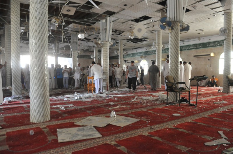 A suicide bomber blew himself up at the Shi'ite mosque in eastern Saudi Arabia during Friday prayers ISIS Suicide Bomber attacks Saudi Shiite Mosque,ISIS Suicide Bomber,Saudi Arabia attack,Al Qudaih,Mosque attack,ISIS suicide bomber attacks,Shiite mosque,Saudi Press Agency,terrorist cell,terrorist attack,terrorist attack on Mosque