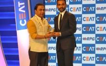 Ajinkya Rahane wins the International Indian cricketer of the year award