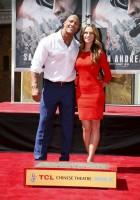 San Andreas star Dwayne Johnson leaves honoured with Handprint Ceremony,San Andreas,the rock,Dwayne Johnson,hollywood movie San Andreas,Dwayne Johnson leaves honoured with Handprint Ceremony,Handprint Ceremony,actor Dwayne Johnson,Dwayne Johnson pics,Dway