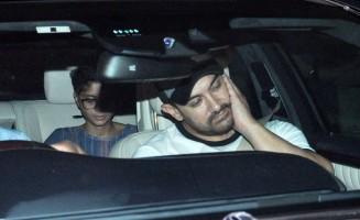 Aamir khan and Ranbir Kapoor snapped at Lightbox,Aamir khan snapped at Lightbox,Ranbir Kapoor snapped at Lightbox,Aamir khan,actor Aamir khan,Ranbir Kapoor,actor Ranbir Kapoor,Lightbox