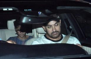 Aamir khan and Ranbir Kapoor snapped at Lightbox,Aamir khan snapped at Lightbox,Ranbir Kapoor snapped at Lightbox,Aamir khan,actor Aamir khan,Ranbir Kapoor,actor Ranbir Kapoor,Lightbox
