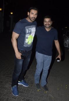 John Abraham Spotted at Bandra
