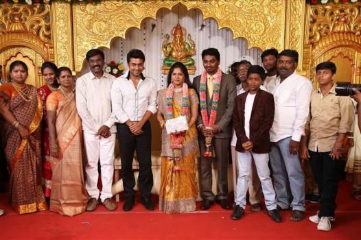 Suriya at Cinematographer Priyan Daughter Wedding Reception