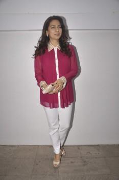 Juhi Chawla at Nishka Lulla's Wedding Bash