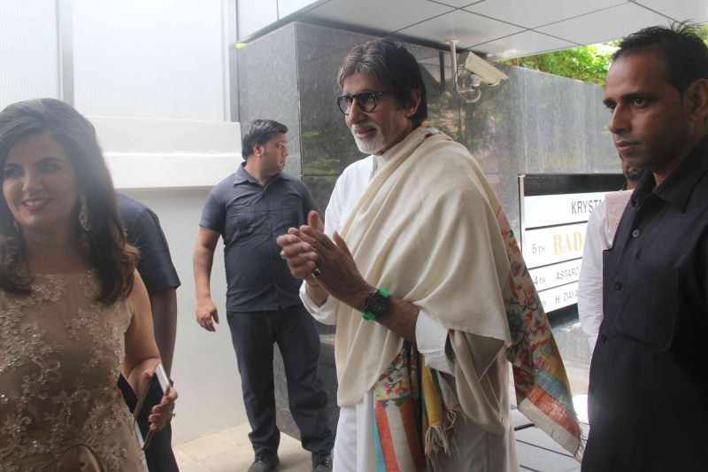 Amitabh Bachchan Amitabh Bachchan at Nishka Lulla's Wedding Brunch Party,Amitabh Bachchan at Nishka Lulla's Wedding party,Amitabh Bachchan at Nishka Lulla's Wedding,Amitabh Bachchan,actor Amitabh Bachchan,Amitabh Bachchan pics,Amitabh Bachchan images,Amitabh Bachchan phot
