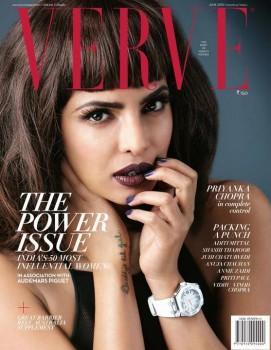 Priyanka Chopra Poses for VERVE Magazine