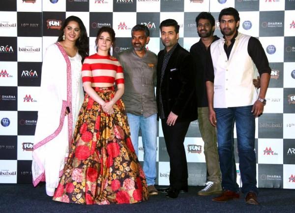 Karan Johar launches trailer of 'Baahubali-The Beginning' - Photos ...