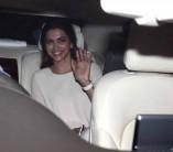 Deepika Padukone waves to shutterbugs